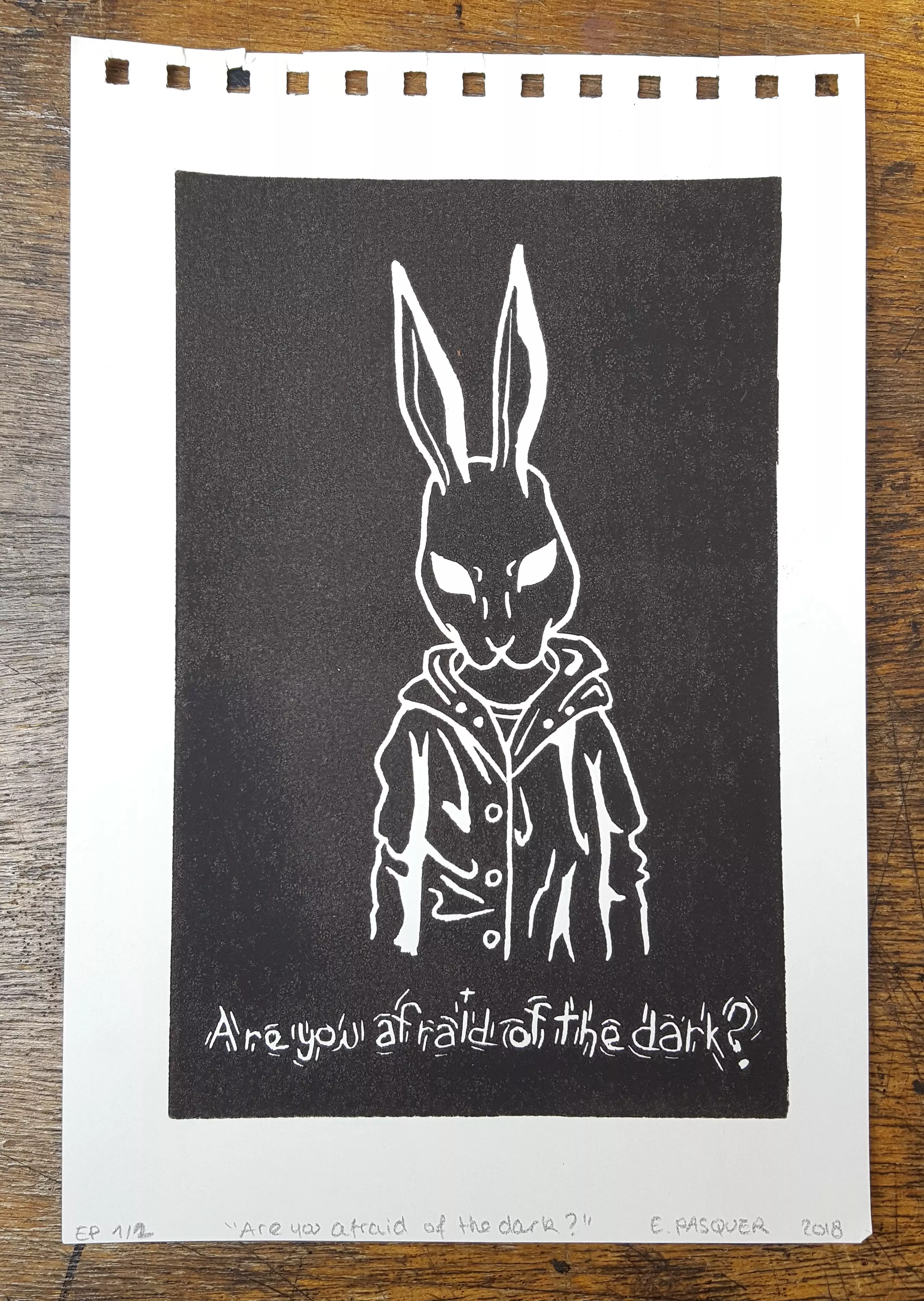 Are you afraid of the dark ? 1